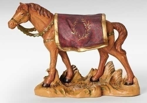 HORSE WITH SADDLE, 7.5