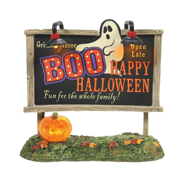 HA, Lit Ghost Billboard, 6009819, Halloween Accessories – Robert Moore &  Co. Christmas Town & Village Collectibles