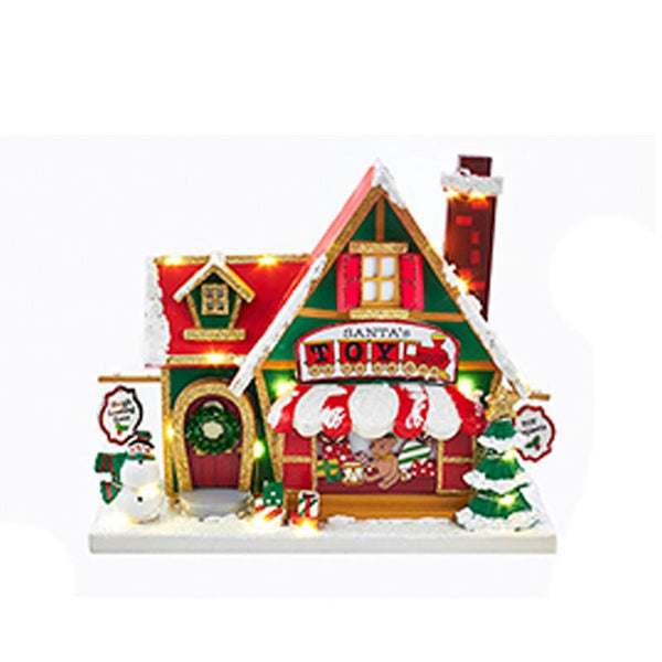 North Pole Buildings, 4 Assorted