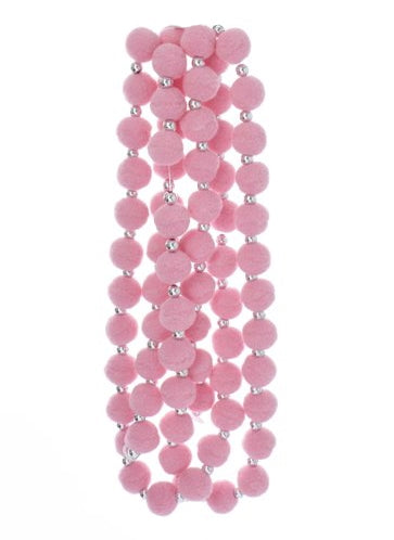 Pink Pom Garland