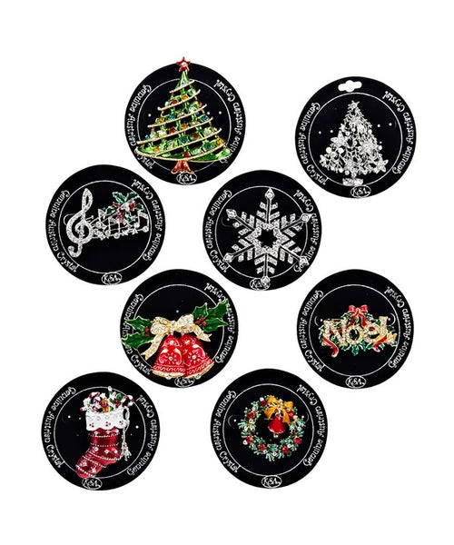 KurtAdler - Kurtadler - Wooden Snowflake Ornaments, 3 Assorted