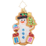 CR, Gingerbread Snowman GEM, 1021413, Radko. GEM