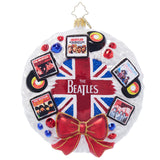 BEATLES BRITISH WREATH WONDERLAND, 1022024, Beatles, Radko