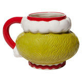 Santa Grinch Sculpted Mug, 6009059, Grinch