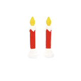 Blow Mold Candle s/2, 6014721, Village Accessory