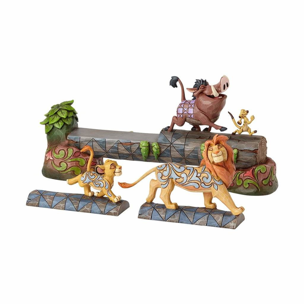Figurine en carton Simba Pumba et TImon Le Roi Lion Disney H 135 CM