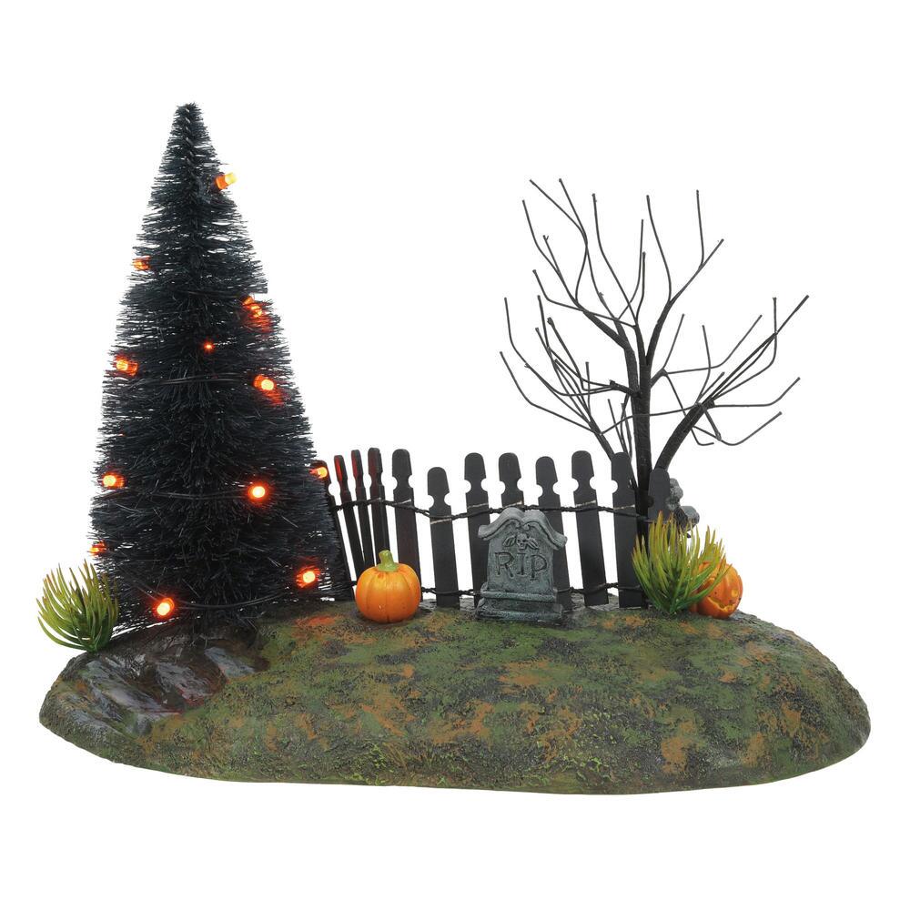 Fright Night Lit Base, 6007708, Halloween Village