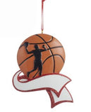 Sports Silhouette Ornament For Personalization, 3 Assorted, C6598