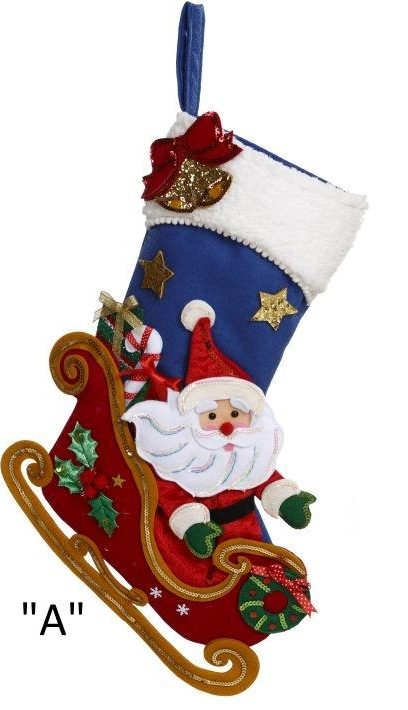 Festive Santa Stocking Train or Sleigh – Robert Moore & Co